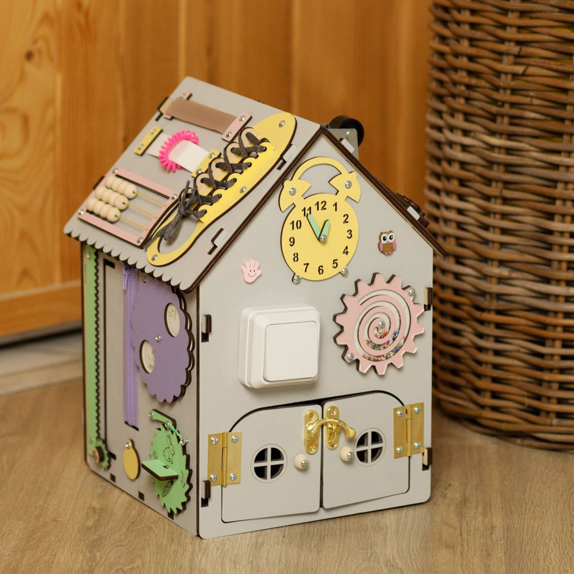 Бізібудинок 35×25 універсальний сірий