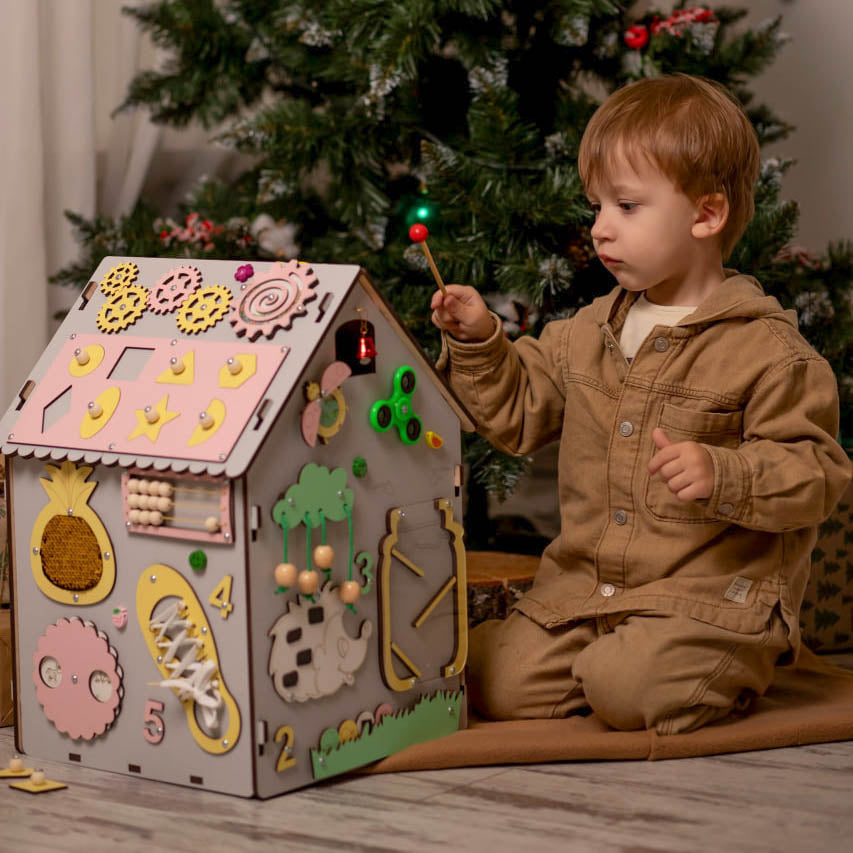 Бізібудинок 45×30 універсальний сірий