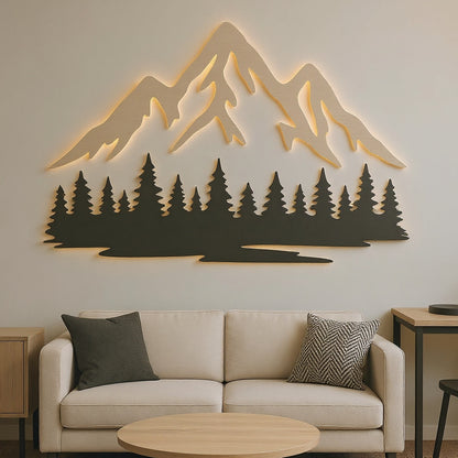 Панно "Ліс і гори"