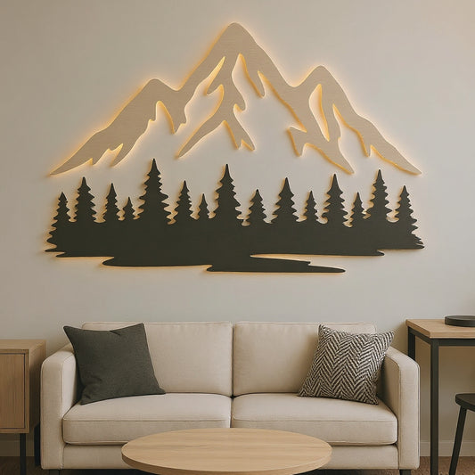 Панно "Ліс і гори"