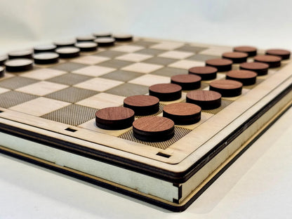 Дерев’яні шашки