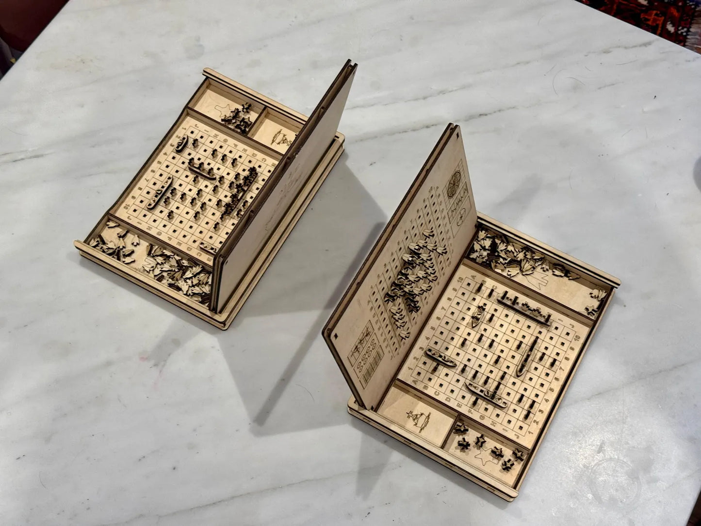 Дерев’яна гра «Морський бій» (комплект 2 шт.)