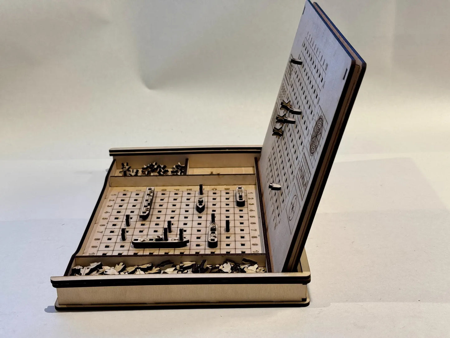 Дерев’яна гра «Морський бій» (комплект 2 шт.)