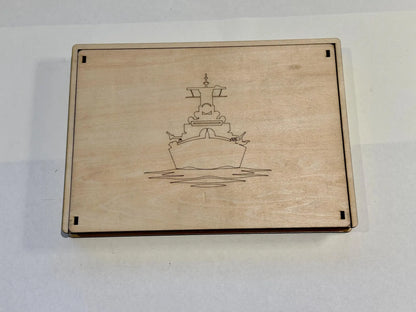 Дерев’яна гра «Морський бій» (комплект 2 шт.)