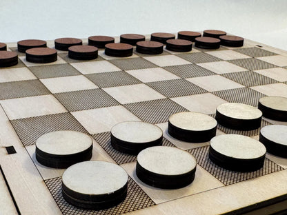 Дерев’яні шашки