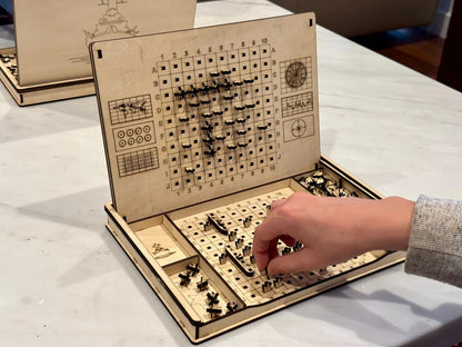 Дерев’яна гра «Морський бій» (комплект 2 шт.)