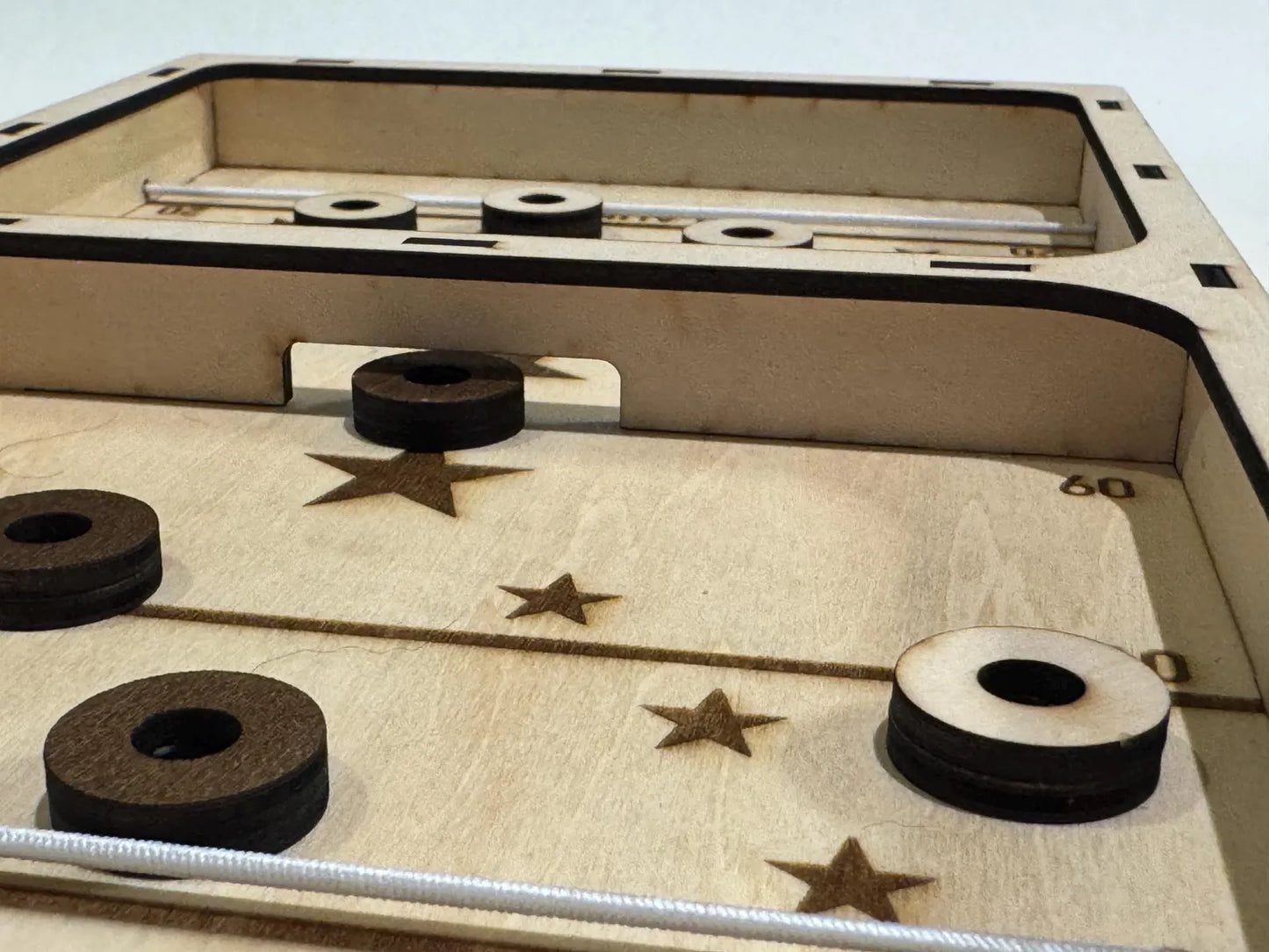 Дерев’яна настільна гра «Рогатка»