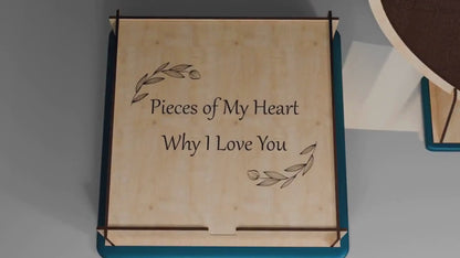 Пазл кохання у формі серця